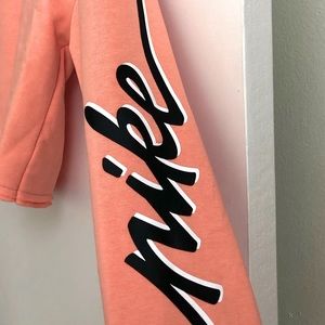 Nike cropped dry-fit sweatshirt
